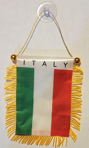 ITALY FLAG MINI BANNER