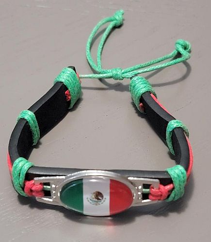 MEXICO FLAG BRACELET