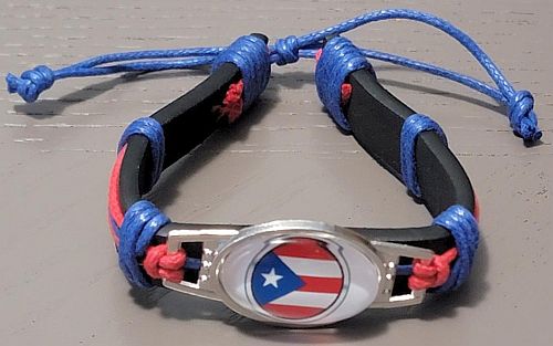 PUERTO RICO FLAG BRACELET