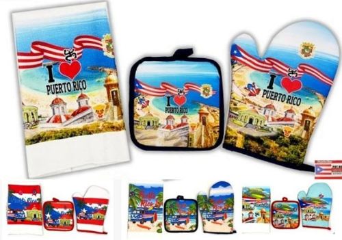 PUERTO RICO POT HOLDER SET