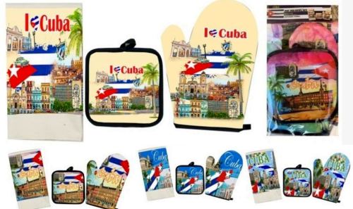 CUBA POT HOLDER SET