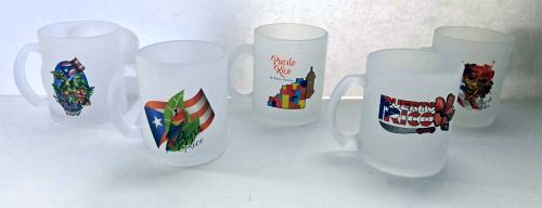 PUERTO RICO FROSTED COFFEE MUG