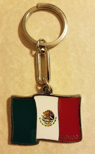 MEXICO FLAG KEYCHAIN