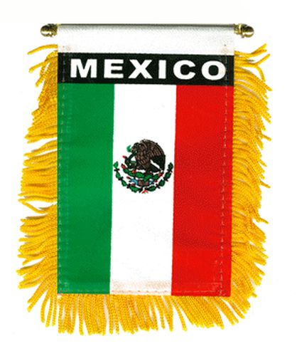 MEXICO ''FLAG'' MINI BANNER