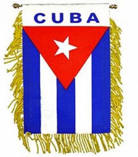 CUBA ''FLAG'' MINI BANNER