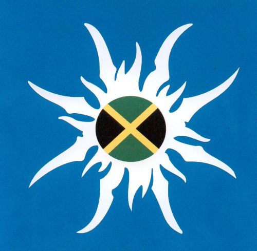 JAMAICA SUN CAR STICKER