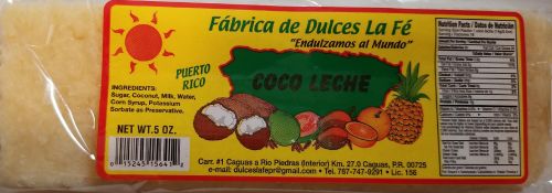 PUERTO RICO CANDIES ''COCO LECHE'' BAR