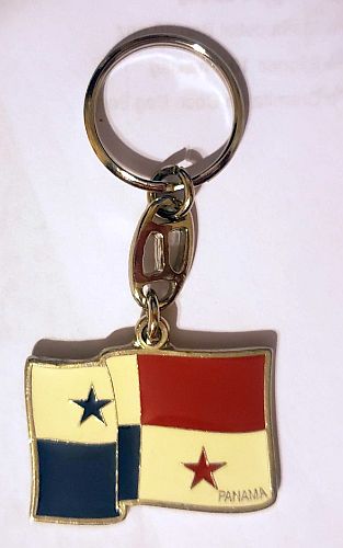 PANAMA FLAG KEYCHAIN