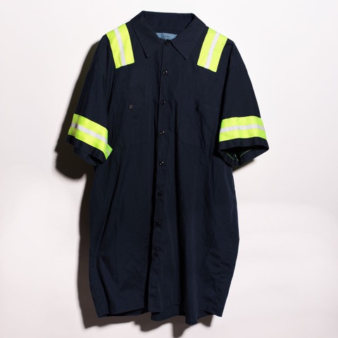 Blue Reflective Safety SHIRT