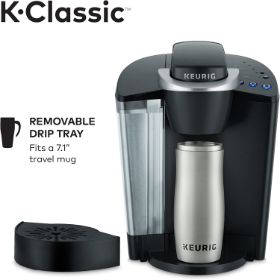 Keurig K-Classic COFFEE Maker K-Cup Pod, Single Serve