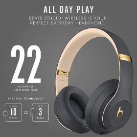 Beats Studio3 Wireless Noise Cancelling Over-Ear HEADPHONES
