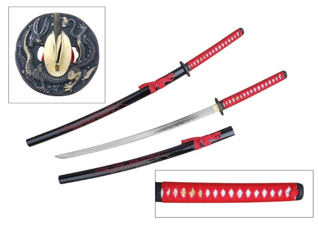 Snake Eye Warrior Classic Handmade Samurai Katana.