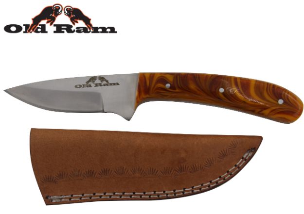 Old Ram Fix Blade KNIFE 8'' Overall