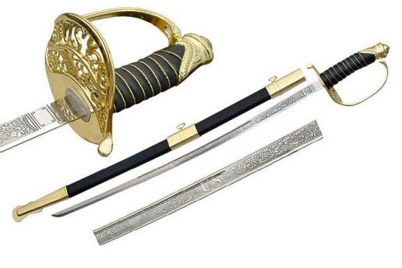 38'' U.S Cavalry Sword Hand Made