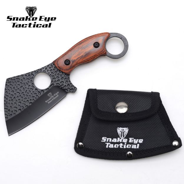 Snake Eye Tactical Clever Style Fix Blade Hunting KNIFE 7''