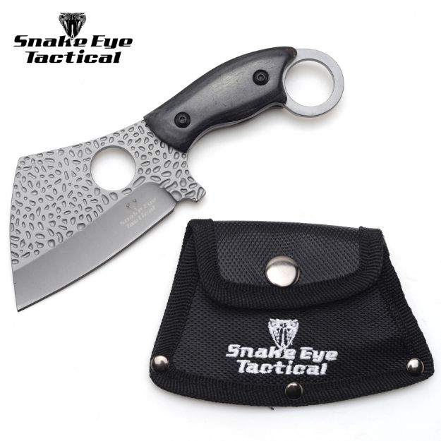 Snake Eye Tactical Clever Style Fix Blade Hunting KNIFE 7''