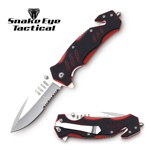`Snake eye Tactical Manual folding Knife