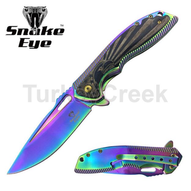 Snake Eye Tactical 5080RB Spring Assist KNIFE