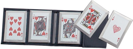 Royal Flush Throwing Cards - Hearts