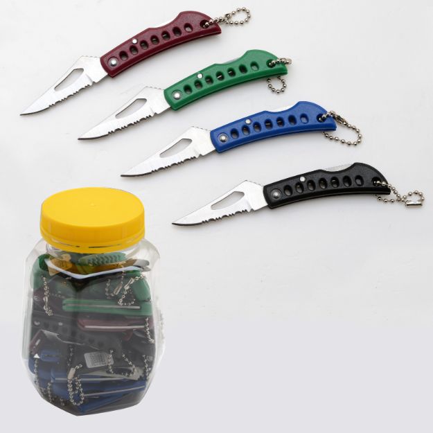 36 pcs Mix Folding Knives in Jar