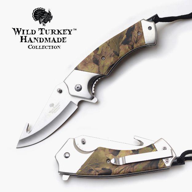 Wild Turkey Handmade Collection Spring Assist Knife