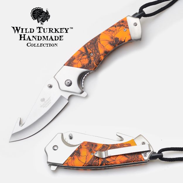 Wild Turkey Handmade Spring Assist KNIFE Collection