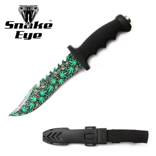 Snake Eye Fixed Blade Hunting KNIFE Collection MA