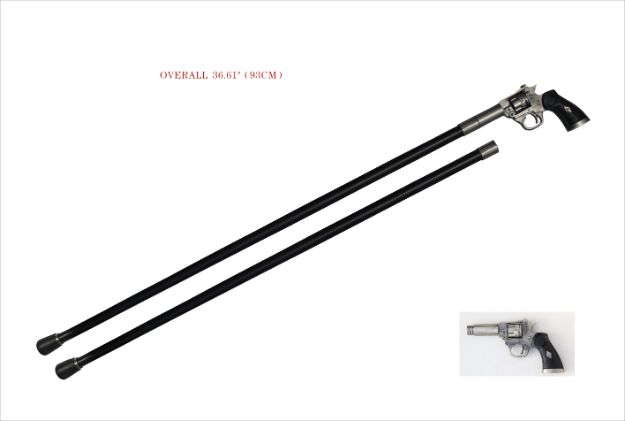 Snake Eye Tactical Gun Walking Cane Sword