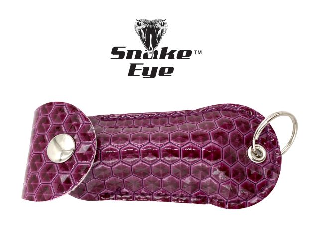 Snake Eye Pepper Spray 1/2 oz Key Chain Carrying POUCH
