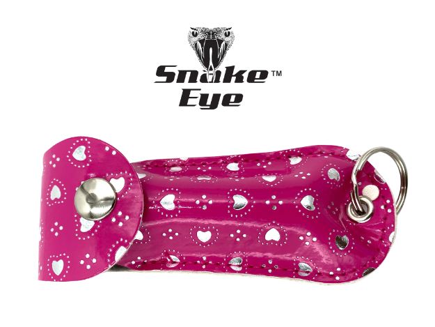 Snake Eye Pepper Spray 1/2 oz Key Chain Carrying Pouch