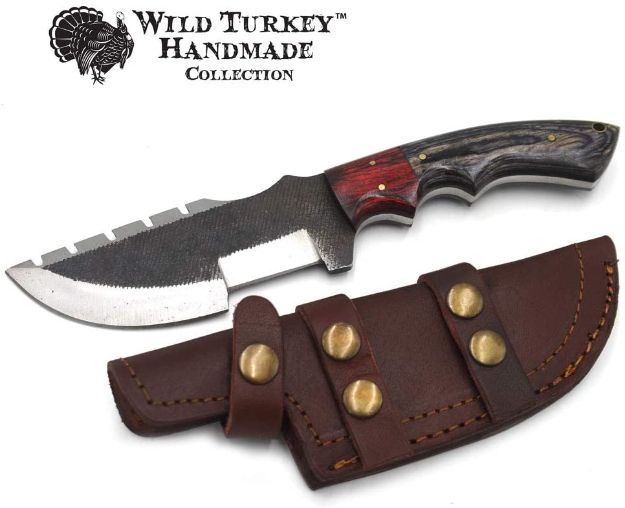 Wild Turkey Handmade Collection High Carbon Steel Fix Blade KNIFE