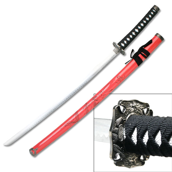 Bushido DRAGON Samurai Katana - Pink  41''