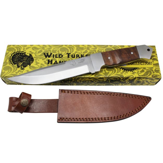 Wild Turkey Handmade Collection Fix Blade Knife 12'' Overall