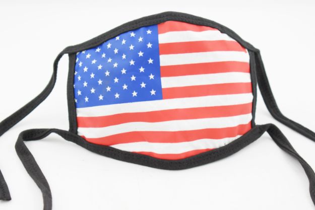 Cloth Mask American Flag