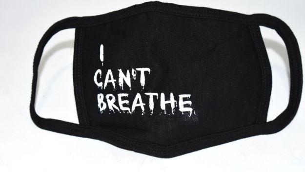 Cloth Mask ''I can't Breath''