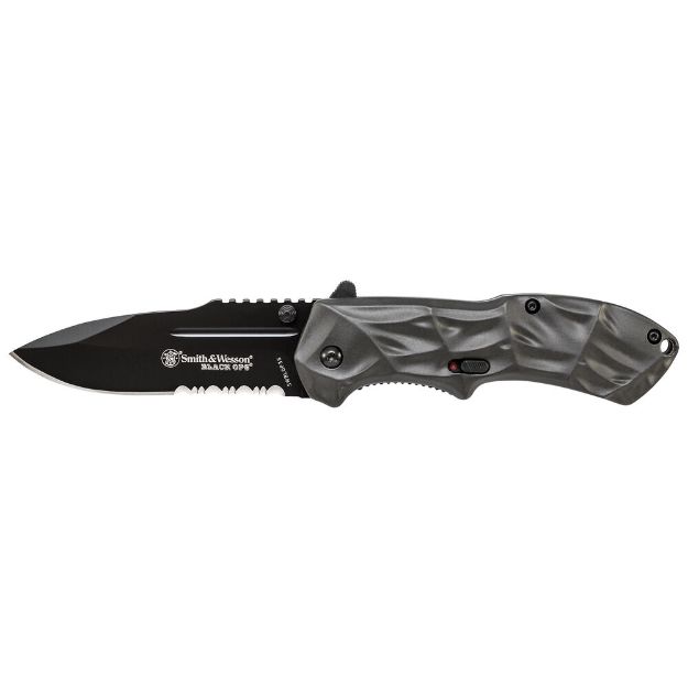Smith & Wesson Black Ops Gray Spring Assisted KNIFE