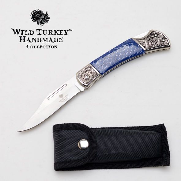 Wild Turkey Handmade Collection  Folding KNIFE