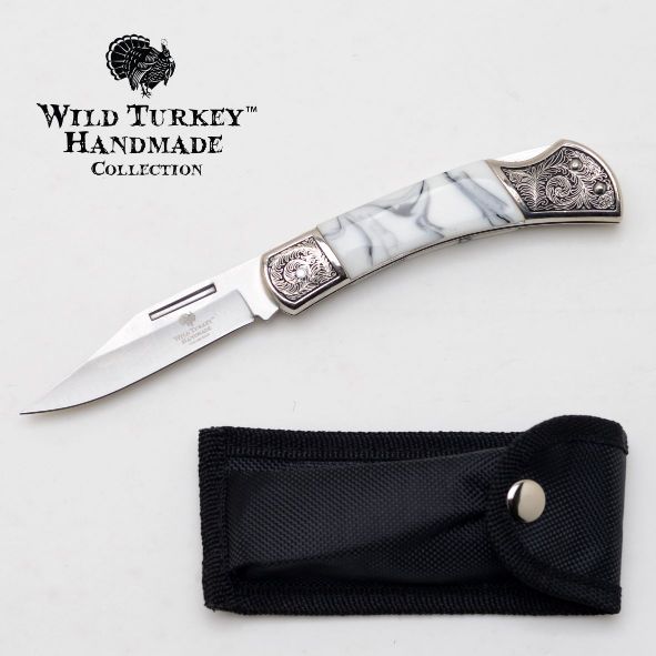 Wild Turkey Handmade Collection Folding KNIFE
