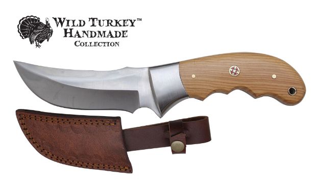 Wild Turkey Handmade Collection Fix Blade Knife 9.5'' Overall