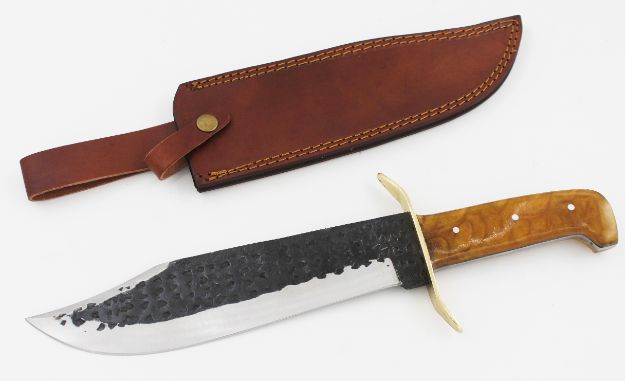 Wild Turkey Handmade Collection High Carbon Steel Bowie Knife