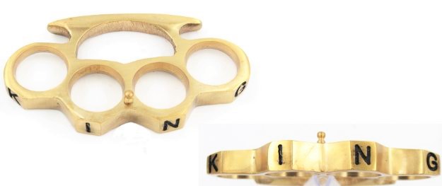 Brass Knuckle BELT BUCKLE