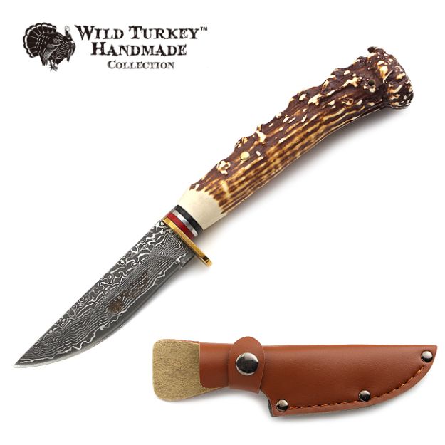 Wild Turkey Handmade Collection Fix Blade KNIFE