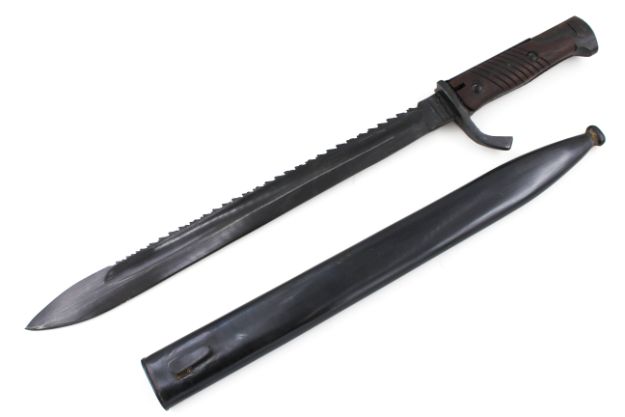 WW II Sawbuck Blade bayonet 19.25''overall.