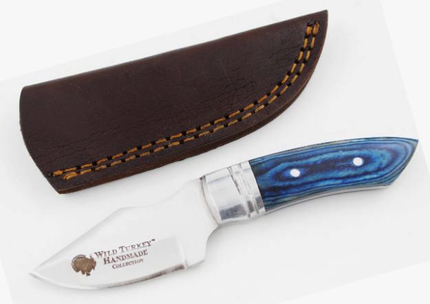 Wild Turkey Handmade Collection Fix Blade Knife 7.25'' Overall