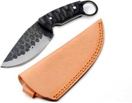 Wild Turkey Handmade 1075 High Carbon Fixed Blade Karambit Knife