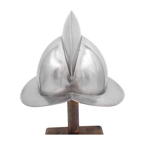 Medieval Warrior Spanish Comb Morion Boat Medieval Helmet