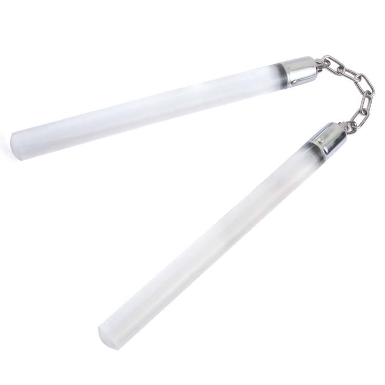 12'' Clear Acrylic Nunchaku