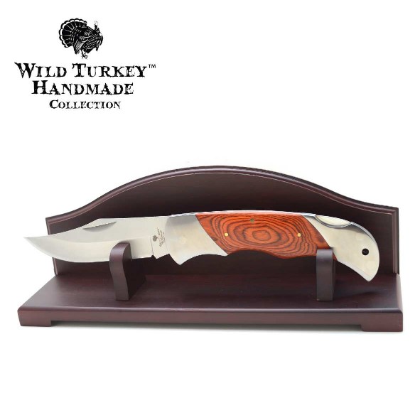 Wild Turkey Handmade Giant Lock back pocket KNIFE