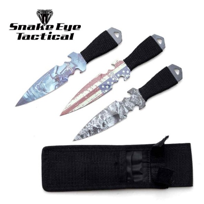 Snake Eye Tactical Throwing Knife  7.5'' Overall