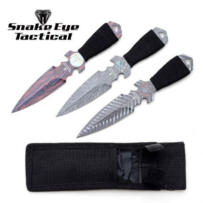 Snake Eye Tactical Throwing Knife 7.5'' Overall
